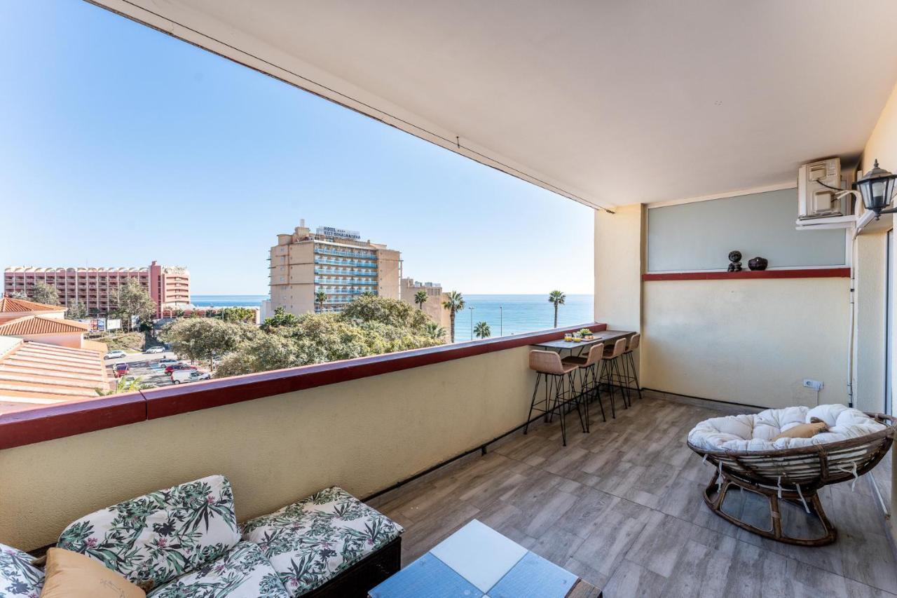 Benalmadena Beachfront Retreat Big Balcony And City Sea Views Benalmádena Exterior foto